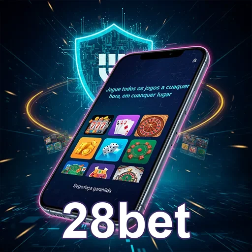 Imagem do aplicativo 28bet mostrando opções de apostas, promovendo a plataforma do site 28bet para usuários brasileiros.